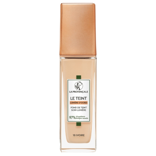 Fond de teint Liquide Hydratant Teinte Ivoire (N10) Lumière Bio LA PROVENCALE
