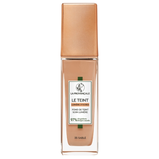 Fond de teint Liquide Teinte Sable (N35) Lumière Bio LA PROVENCALE