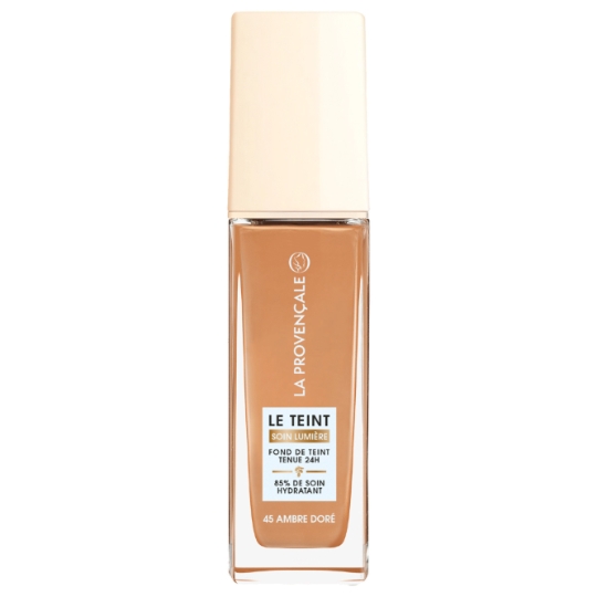 Fond de teint Liquide Hydratant Teinte Ambre (N45) Lumière D'Ocres Bio LA PROVENCALE