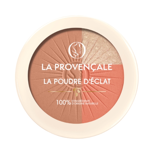 Poudre bronzante Blush Highlighter Doré 3en1 Bio LA PROVENCALE BIO