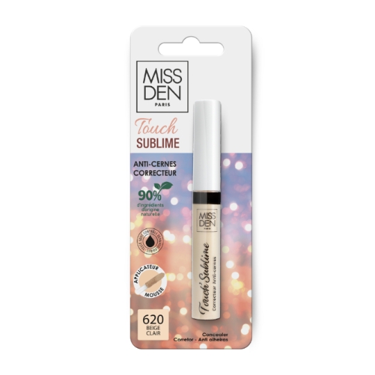Correcteur Anti-cernes Teinte Beige Clair (620) Touch Sublime MISS DEN