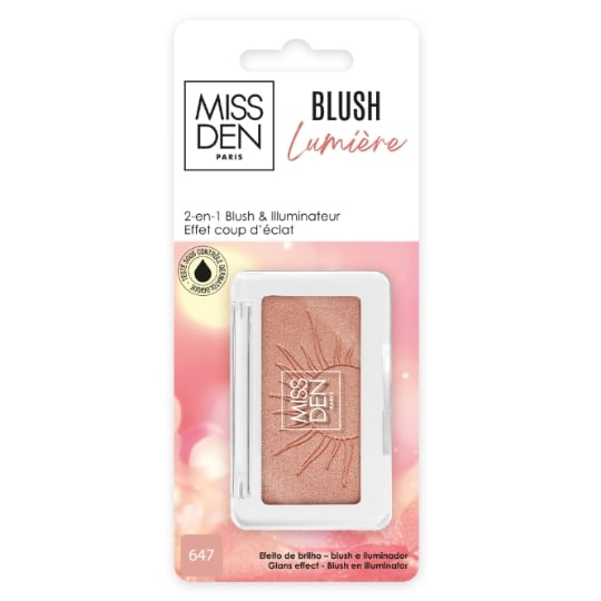 Blush Lumière bonne mine MISS DEN