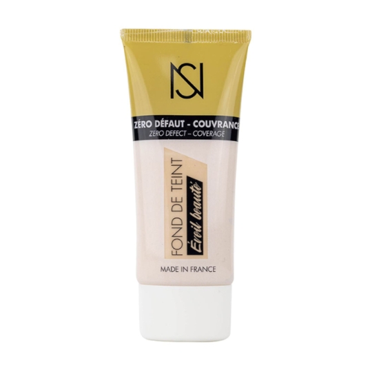 Fond de Teint Zéro Défaut Couvrance Teinte Beige Clair (03) Eveil Beauté NS