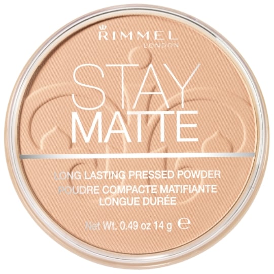 Poudre Compacte Anti-brillance Teinte Sandstorm (004) Stay Matte RIMMEL