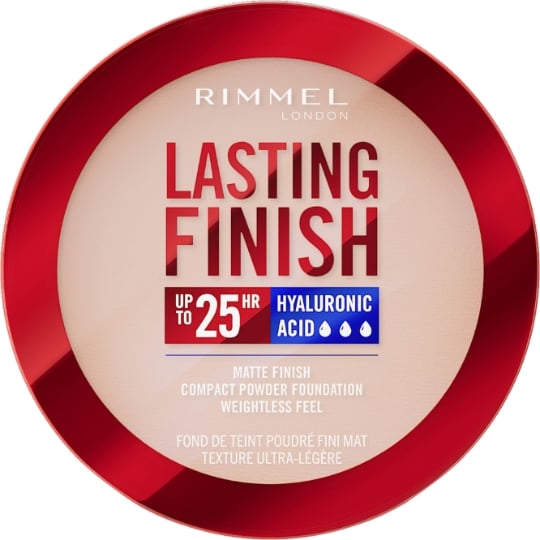 Fond de teint Poudre Mat Teinte Fair Porcelain (001) Lasting Finish 25H RIMMEL