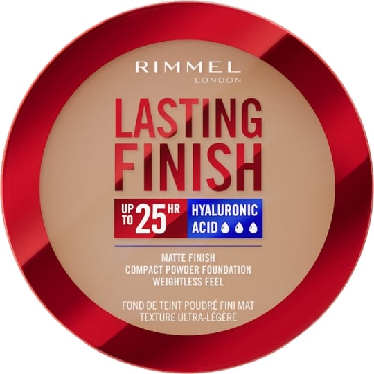 Fond de teint Poudre Longue tenue Mat Teinte Latte (010) Lasting Finish RIMMEL