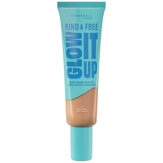 Crème teintée Hydratante Fini Naturel Couvrance Légère Teinte True Beige (203) Kind & Free RIMMEL