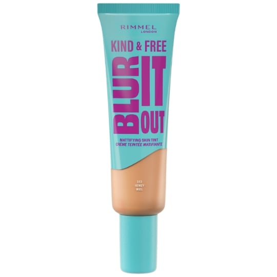 Crème teintée Matifiante Teinte Honey (303) Miel SPF 20 Kind & Free RIMMEL
