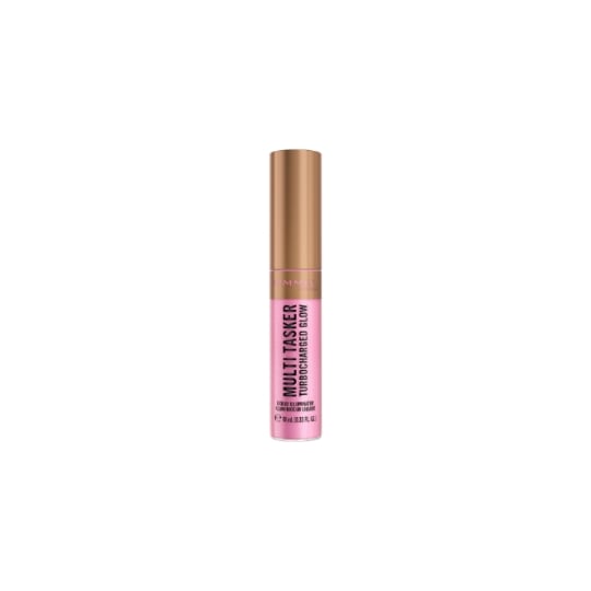 Illuminateur Liquide Multi Tasker Turbocharged Glow Pigments Nacrés Réflecteurs De Lumière Vitamines C&E Éclat Naturel Longue Durée Teinte 001 RIMMEL