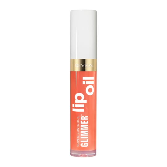Gloss à Lèvres Brillant Teinte Miss Coral (002) Super Lustrous Glimmer Lip Oil REVLON
