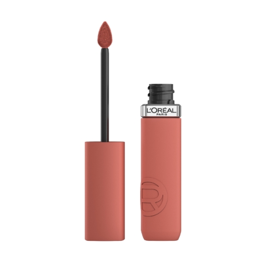 Rouge à lèvres Mat Longue Tenue Teinte Nude Rose Heat (630) Infaillible L'OREAL PARIS