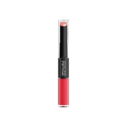 Rouge à lèvres Duo Longue Tenue 24H Teinte Captivated by Cerise (701) Infaillible L'OREAL PARIS