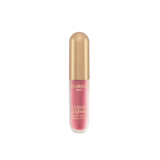 Rouge à Lèvres Liquide Cloud Crème Velvet Matte 01 Rose Bonbon BOURJOIS