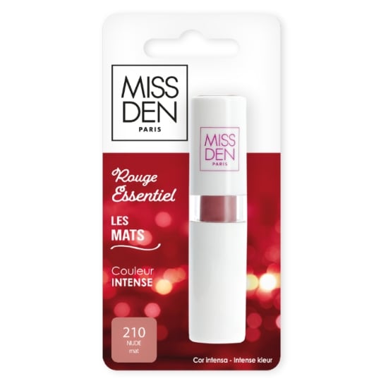 Rouge à lèvres Couvrance Légère Teinte Nude (210) Essentiel MISS DEN