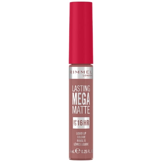 Rouge à lèvres Liquide Mat longue tenue Teinte Strapless (709) Lasting Mega Matte RIMMEL