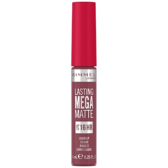 Rouge à lèvres Liquide Mat Longue tenue Teinte Ravishing Rose (900) Lasting Mega Matte RIMMEL