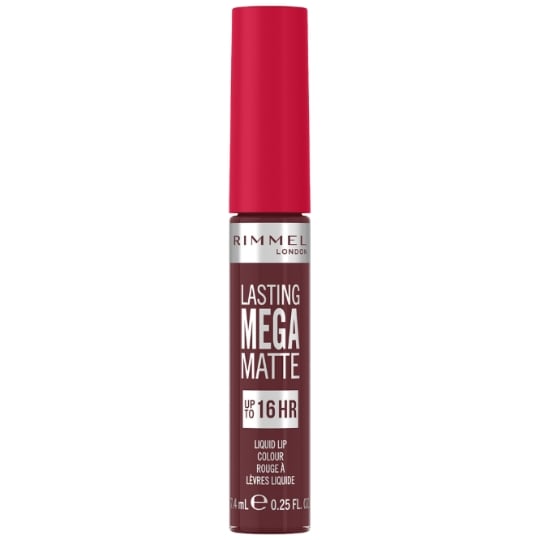 Rouge à lèvres Liquide Mat Longue tenue Teinte Plum This Show (810) Lasting Mega Matte RIMMEL