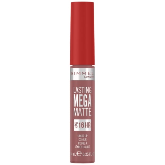 Rouge à lèvres Liquide longue tenue mat Teinte 110 Blush Lasting Mega Matte RIMMEL