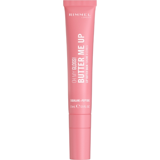 Baume à lèvres Onctueux Hydratant Brillant Repulpant Teinte Bubble Gum Oh My Gloss Butter Me Up RIMMEL