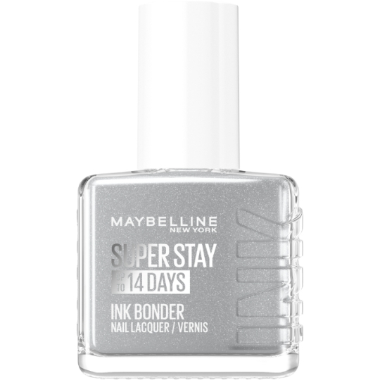 Vernis à Ongles Teinte Gris Pailleté (943) Superstay Ink Bonder MAYBELLINE NEW YORK