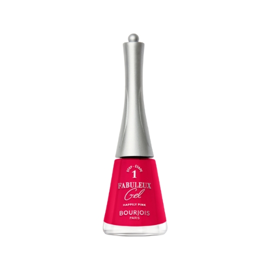 Vernis à Ongles à ongles Gel Longue Tenue Brillant Référence Teinte Happily Pink (260) Gamme Fabuleux BOURJOIS
