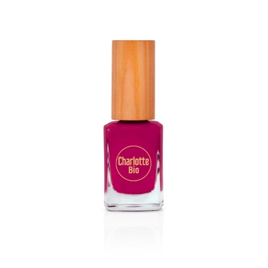 Vernis à Ongles Teinte Rose Purple Bio CHARLOTTE MAKE UP BIO