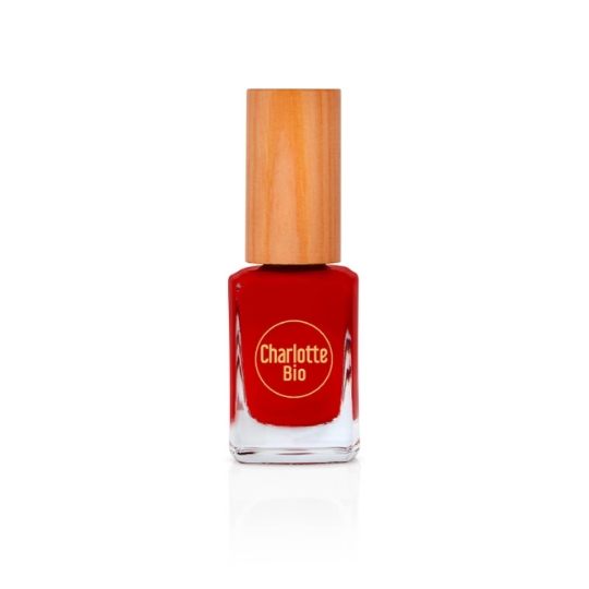 Vernis à ongles Rouge Parfait Biosourcé CHARLOTTE MAKE UP BIO