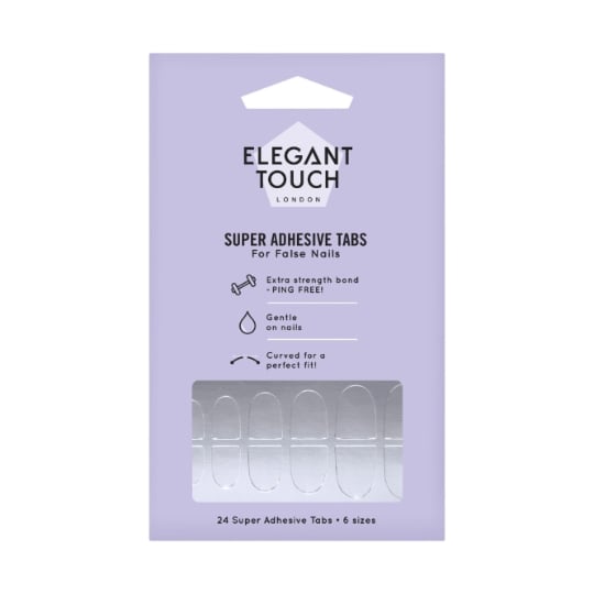 Adhesive Faux Ongles 6 Tailles ELEGANT TOUCH