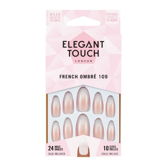 Faux ongles French Ombre ELEGANT TOUCH