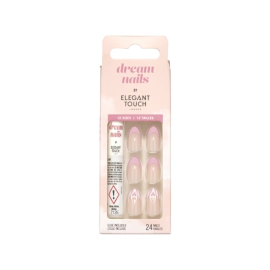 Faux Ongles  Dream Nails Heart Flames  ELEGANT TOUCH