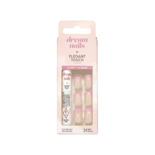 Faux Ongles  Dream Nails Pink Tips  ELEGANT TOUCH