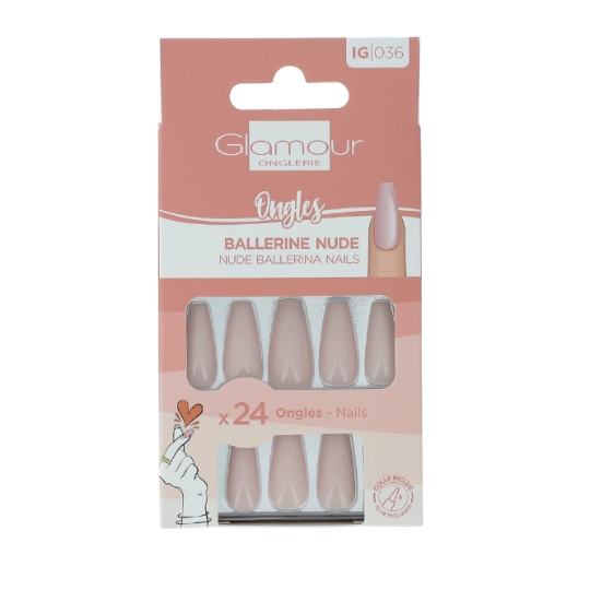 Faux Ongles Ballerine Nude GLAMOUR BEAUTE
