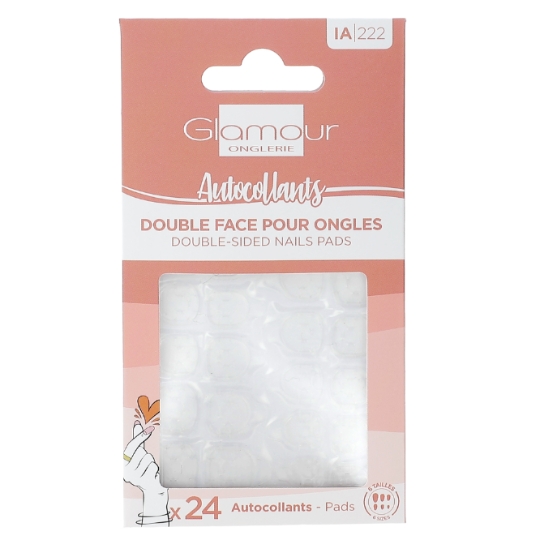 Autocollant À Ongles Double Face GLAMOUR BEAUTE