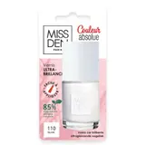 Vernis Couleur Absolue Teinte Blanc (110) Biosource MISS DEN