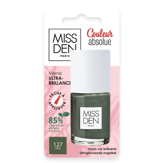 Vernis à Ongles Teinte Kaki (127) Couleur Absolue MISS DEN