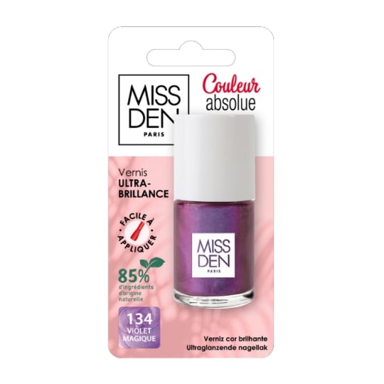 Vernis à Ongles Couleur Absolue Teinte Violet Magic MISS DEN