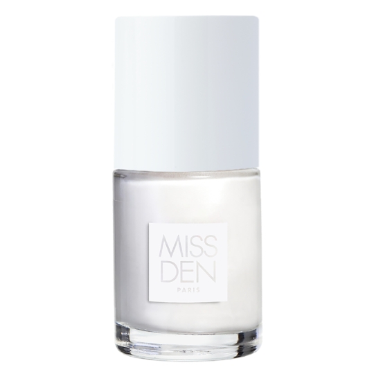 Vernis à Ongles Vegan Teinte Blanc Perle Couleur Absolue MISS DEN
