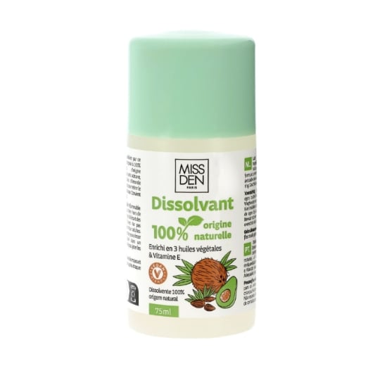 Dissolvant Fortifiant Aux 3 Huiles Végétales et Vitamine E MISS DEN