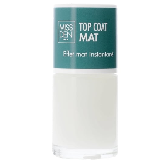 Vernis Top Coat Mat Effet Instantané MISS DEN