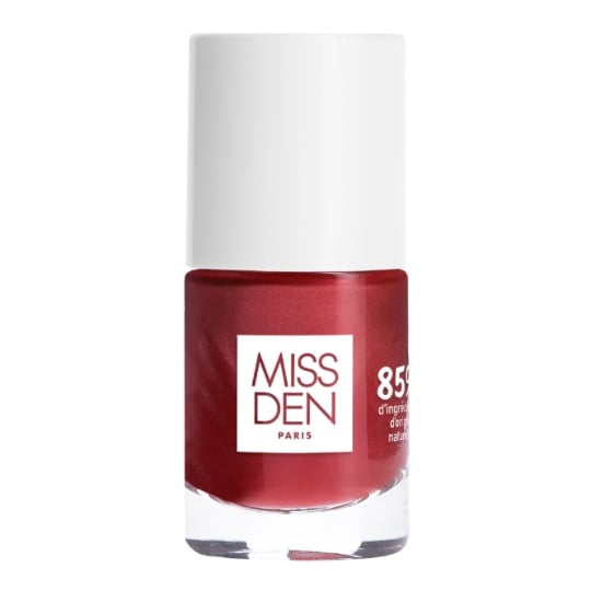 Vernis à ongles Couleur Absolue Rubis (149) 85% ingrédients d'origine naturelle Vegan MISS DEN