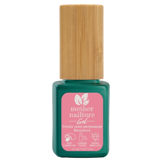 Vernis à Ongles Semi-Permanent Biosourcé Bubblegum MOTHER NAILTURE GEL