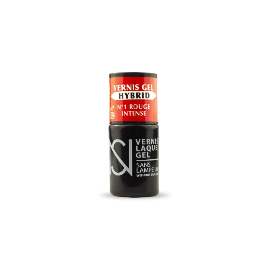 Vernis à Ongles Gel Hybride N°1 Rouge Intense NS