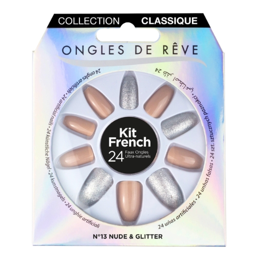 Faux ongles Faux ongles Nude & Glitter (013) NS