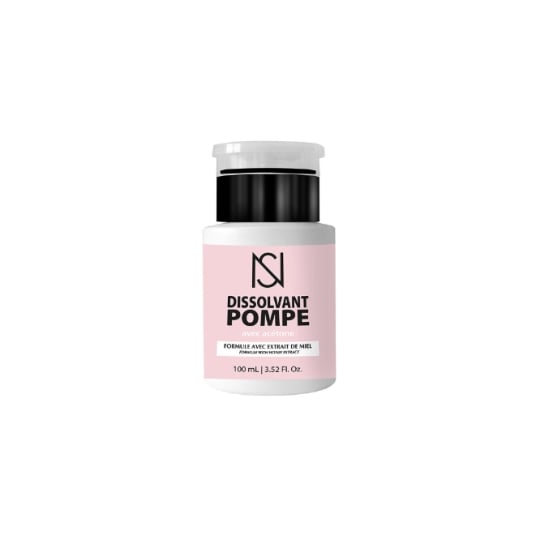 Dissolvant pompe avec acétone extrait de miel NS