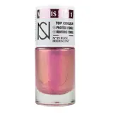 vernis 3 en 1 Top Couleur Protège l'Ongle Renforce l'Ongle Teinte Rose Iridescent N°19 NS
