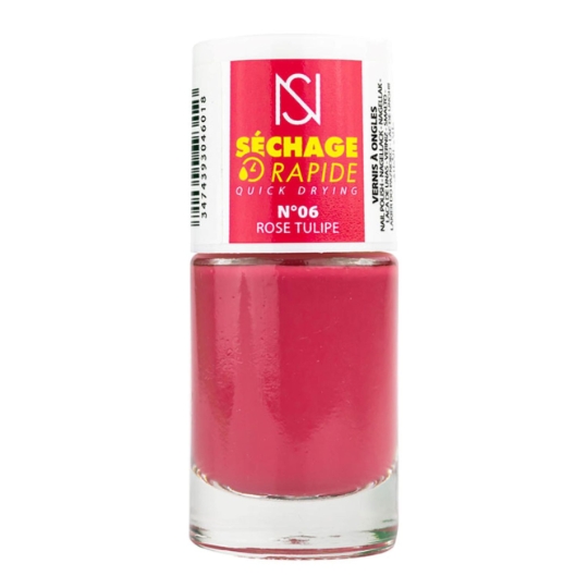 Vernis à Ongles Séchage Rapide N°06 Rose Tulipe NS