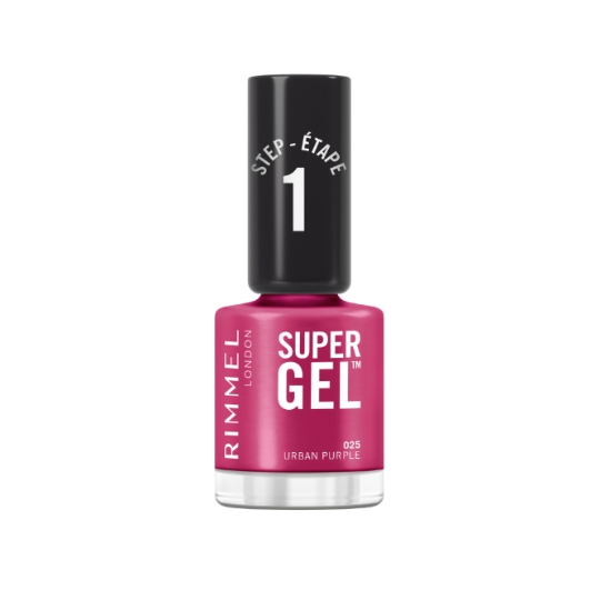 Vernis à ongles Teinte Urban Purple (025) Super Gel by Kate RIMMEL