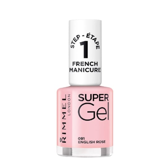 Vernis à ongles Teinte English Rose (091) Super Gel RIMMEL