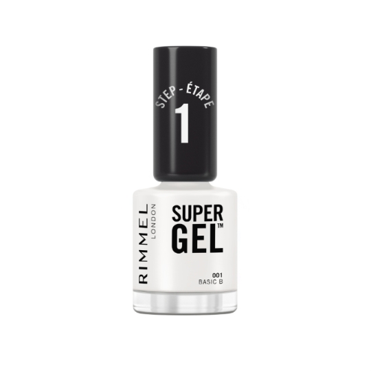 Vernis à ongles Gel Teinte Pure White (001) Super Gel RIMMEL