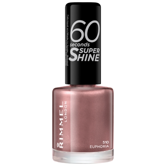 Vernis à ongles Séchage Rapide Teinte Euphoria (510) 60 Seconds Super Shine RIMMEL